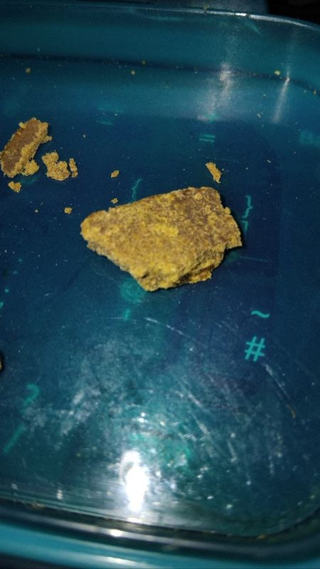 Customer review - The limo hash. Pollen press, quite nice.